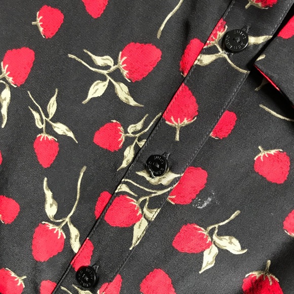 Juicy Couture Strawberry Button Up - Picture 3 of 3